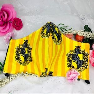 House of Hufflepuff face mask